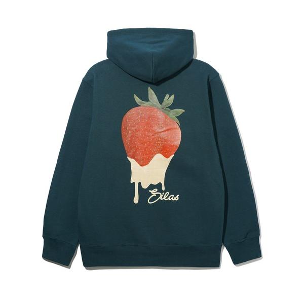 パーカー STRAWBERRY PRINT HOODIE メンズ レディース
