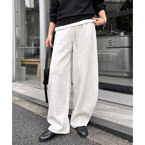 『タイムセール実施中』ZOZO問い合わせ番号:87675523ショップ:andme，アンドミーブランド:andme，アンドミー商品名:【新色追加】裏起毛スウェットカーブパンツカテゴリ:パンツ>スウェットパンツブランド品番:600238...