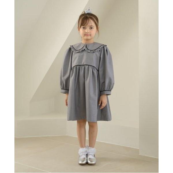 『セール実施中』ZOZO問い合わせ番号:87677127ショップ:petit main，プティマインブランド:Lycee mine，リセマイン，petit main，プティマイン商品名:【オケージョン】外せる衿付きワンピースカテゴリ:ワンピ...