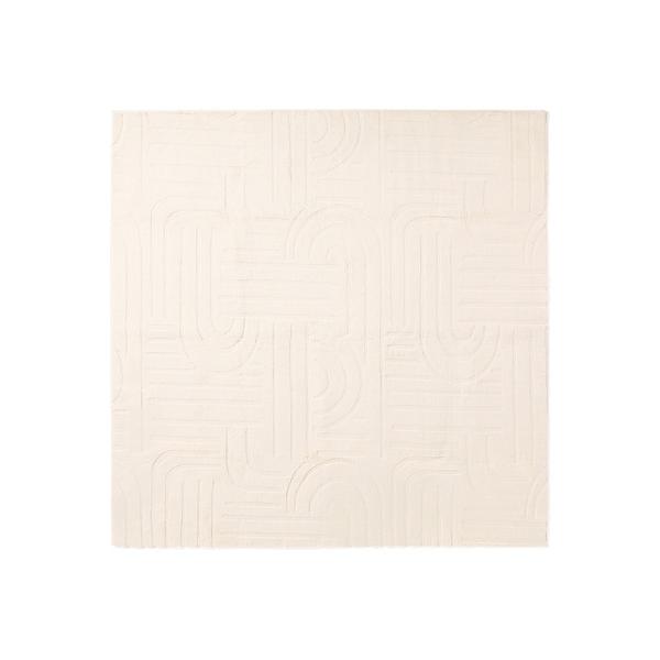 ZOZO問い合わせ番号:87710049ショップ:Francfranc，フランフランブランド:Francfranc，フランフラン商品名:アレーナ ホットカーペットラグ L アイボリー 床暖房対応 洗濯可 こたつ対応カテゴリ:インテリア&gt...