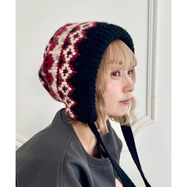 『タイムセール実施中』ZOZO問い合わせ番号:87713485ショップ:Outfitter lab，アウトフィッターラボブランド:SOLLON.，ソルロン，Outfitter lab，アウトフィッターラボ商品名:フェアアイル柄イヤーフラップ...