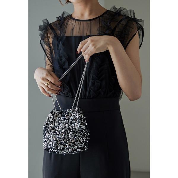 ZOZO問い合わせ番号:87715906ショップ:bflat，ビーフラットブランド:niana，ニアナ商品名:2wayスパンコールバッグ ショルダー ミニ パーティーバッグ フォーマル オケージョン 結婚式 二次会 お呼ばれカテゴリ:バッグ...