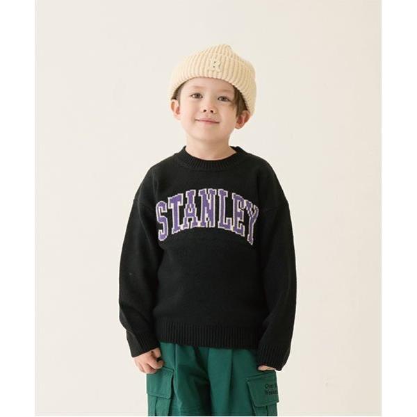 『セール実施中』ZOZO問い合わせ番号:87718325ショップ:petit main，プティマインブランド:b・ROOM，ビールーム商品名:カレッジロゴセーターカテゴリ:トップス>ニット/セーターブランド品番:9844211素材:ア...