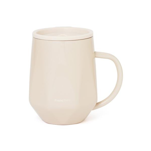 ZOZO問い合わせ番号:87719003ショップ:Francfranc，フランフランブランド:Francfranc，フランフラン商品名:フタ付き ステンレスサーモマグ 320ml ダイヤ ピンクカテゴリ:食器/キッチン&gt;グラス/マグカ...