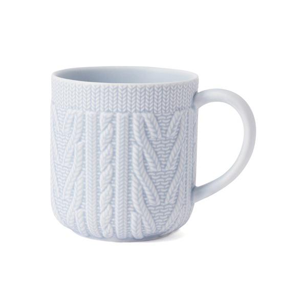 ZOZO問い合わせ番号:87719004ショップ:Francfranc，フランフランブランド:Francfranc，フランフラン商品名:ニットマグ ブルーカテゴリ:食器/キッチン>グラス/マグカップ/タンブラーブランド品番:11010...