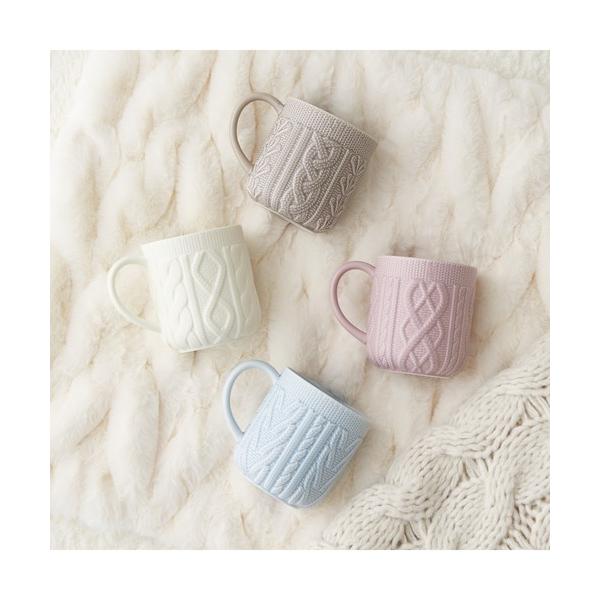 ZOZO問い合わせ番号:87719005ショップ:Francfranc，フランフランブランド:Francfranc，フランフラン商品名:ニットマグ ブラウンカテゴリ:食器/キッチン&gt;グラス/マグカップ/タンブラーブランド品番:1101...