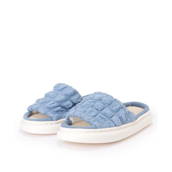 『タイムセール実施中』ZOZO問い合わせ番号:87720319ショップ:Lace Ladies，レースレディースブランド:Lace Ladies，レースレディース商品名:ぽこぽこ パフ 配色 オープン ルーム サンダルカテゴリ:インテリア&...