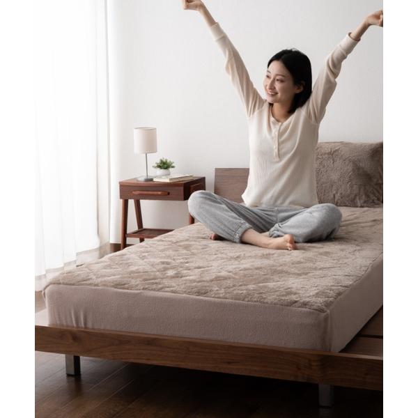 ZOZO問い合わせ番号:87814984ショップ:EMOOR，エムールブランド:EMOOR，エムール商品名:+2℃ もちふわ触感【エムールヒート】 和洋兼用 あったかキルトボックスシーツ/シングルカテゴリ:インテリア>寝具ブランド品番...