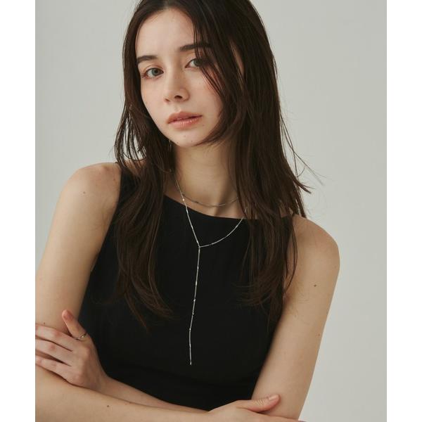 アレルギー対応 ネックレス 「 金属アレルギー対応 」 ロングチェーンネックレス ＆ ネックレス 2セット サージカルステンレス レディース