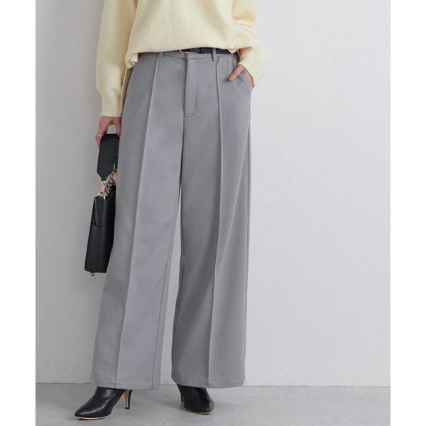 ZOZO問い合わせ番号:87926219ショップ:Pierrot，ピエロブランド:Pierrot，ピエロ商品名:カット起毛ピンタックワイドパンツカテゴリ:パンツ>その他パンツブランド品番:th2406-022518素材:ポリエステル9...