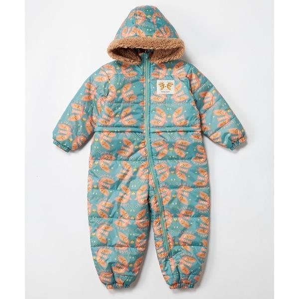 『タイムセール実施中』ZOZO問い合わせ番号:88086861ショップ:OP/RUSTY，オーピー/ラスティーブランド:marie claire，マリ・クレール商品名:【marie claire:マリ・クレール】キッズ蝶柄スノージャンプスー...