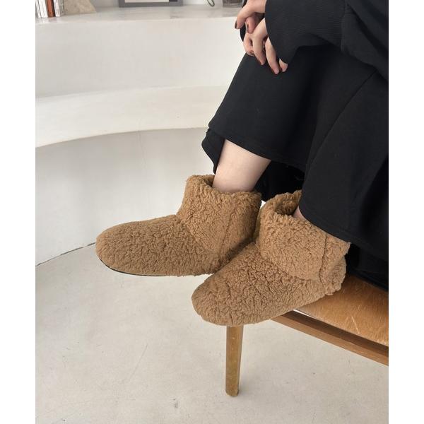 『セール実施中』ZOZO問い合わせ番号:88089489ショップ:ORiental TRaffic，オリエンタルトラフィックブランド:ORiental TRaffic，オリエンタルトラフィック商品名:EC限定 ボアルームシューズブーツ G-...