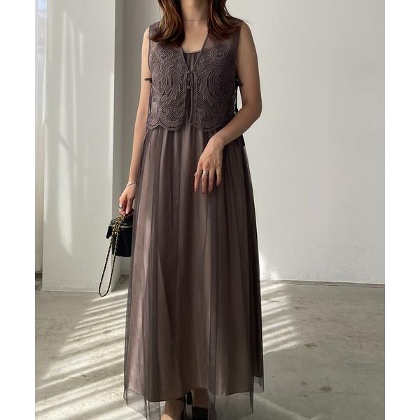 ドレス 入学式 入園式 卒業式 「オケージョン対応」tulle layered dress