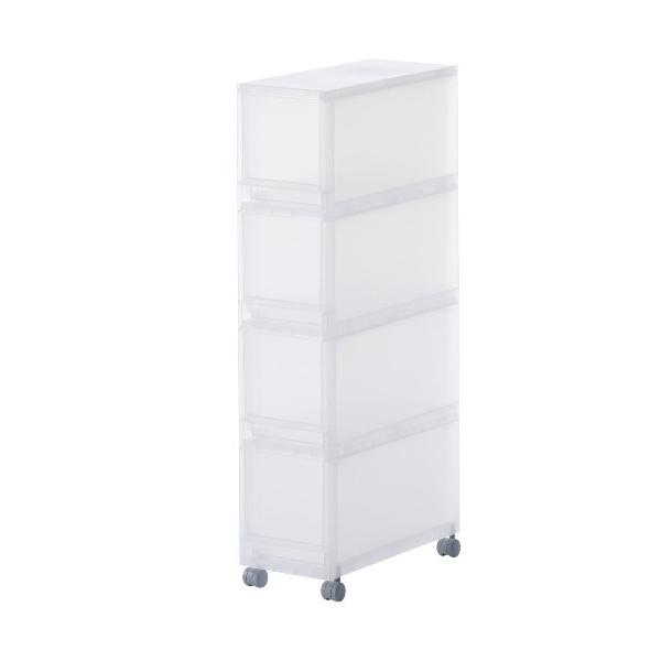 ZOZO問い合わせ番号:88095825ショップ:無印良品，ムジルシリョウヒンブランド:無印良品，ムジルシリョウヒン商品名:ポリプロピレン　収納ストッカー　キャスター付３　約幅１８×奥行４０×高さ８３ｃｍカテゴリ:インテリア>収納グッ...