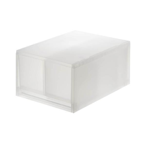 ZOZO問い合わせ番号:88095855ショップ:無印良品，ムジルシリョウヒンブランド:無印良品，ムジルシリョウヒン商品名:ポリプロピレン　小物収納ケース　大　引出２個　約幅２６×奥行３７×高１７．５ｃｍカテゴリ:インテリア>収納グッ...