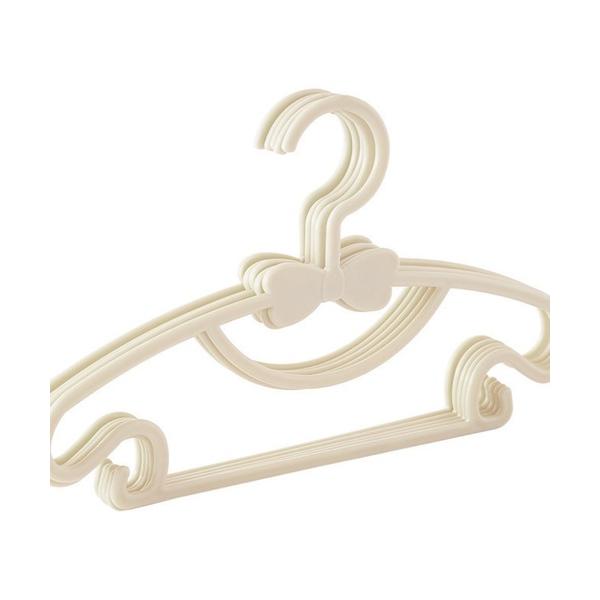 ※このアイテムは返品・交換対象外商品です。ZOZO問い合わせ番号:88096088ショップ:VIBGYOR，ヴィブジョーブランド:VIBGYOR，ヴィブジョー商品名:FReePLACe/リボンデザイン 5本セットキッズハンガー 12303カ...