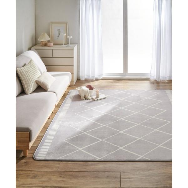 『タイムセール実施中』ZOZO問い合わせ番号:88096341ショップ:BELLUNA PLUS，ベルーナ プラスブランド:iellio，イエリオ商品名:はっ水フランネルラグ / L  180×240カテゴリ:インテリア>ラグ/マット...