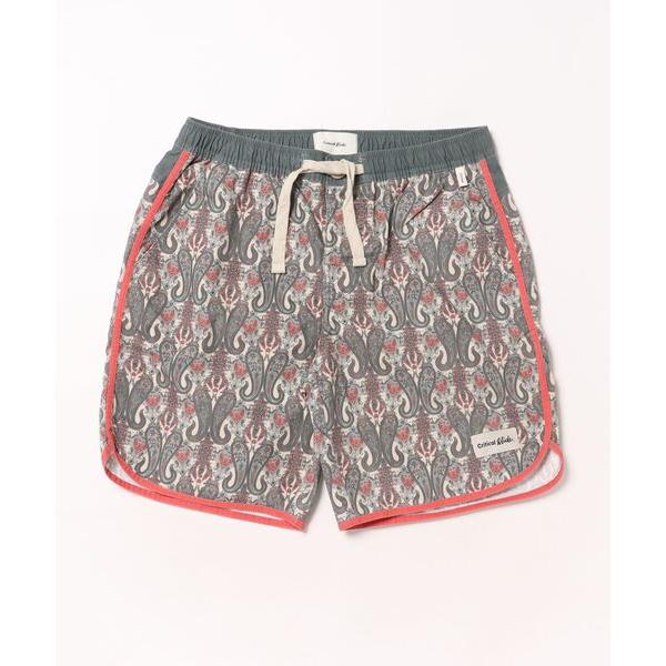 水着 BOARD SHORTS/クリティカルスライド(ティーシーエスエス)レトロエスニックパターンマルチグラフィックスイムボードショートパンツ「水着」