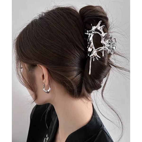 ヘアクリップ 「NOVESSEL/ノベセル」メルティングデザインヘアクリップ