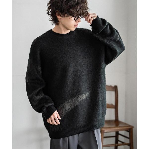 『タイムセール実施中』ZOZO問い合わせ番号:88298010ショップ:Rocky Monroe，ロッキーモンローブランド:Rocky Monroe，ロッキーモンロー商品名:新色追加 オーバーサイズ モヘアライクグラデーションニットカテゴリ...