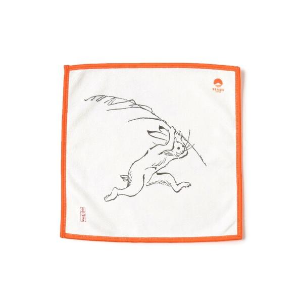 スカーフ バンダナ 「別注」山本仁商店 / 鳥獣戯画 福ふく布 ハンカチ レディース メンズ