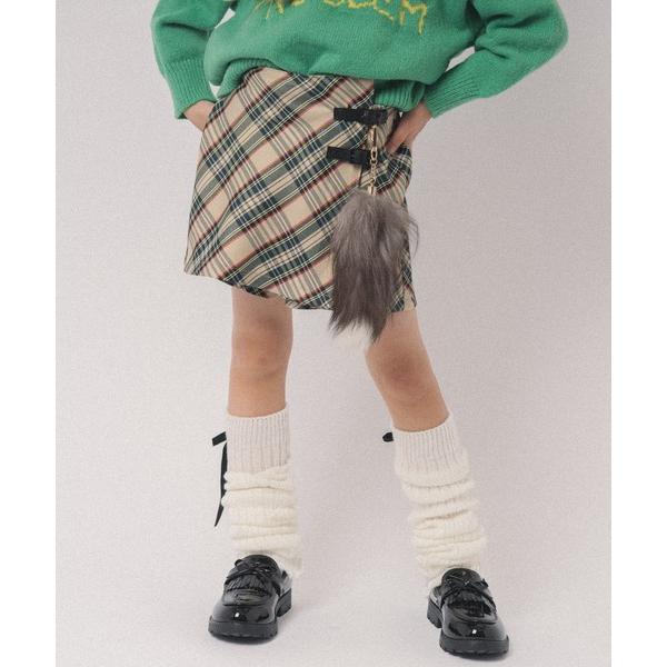 『タイムセール実施中』ZOZO問い合わせ番号:88428715ショップ:moredays store，モアデイズ・ストアブランド:URBAN CHERRY，アーバンチェリー商品名:【SEEM/シーム】インナーパンツ付きチェックラップキュロッ...