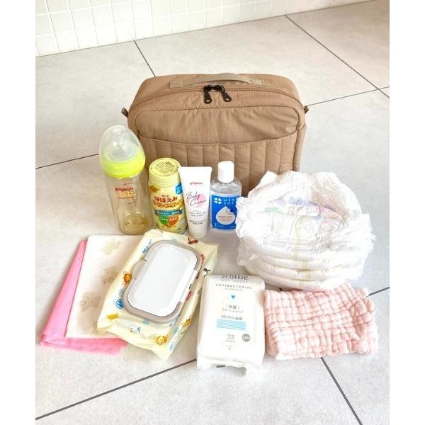 ZOZO問い合わせ番号:88429459ショップ:SUPERTHANKS BOX，スーパーサンクス ボックスブランド:SOLPRESA，ソルプレーサ商品名:【洗濯機洗い可能】おむつポーチショルダーバッグ　オムツポーチカテゴリ:ママ＆ベビー&...