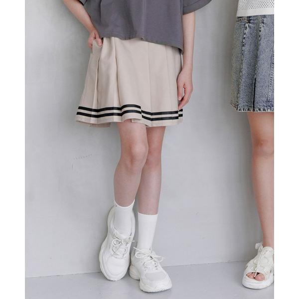 『セール実施中』ZOZO問い合わせ番号:88503399ショップ:GLOBAL WORK，グローバルワークブランド:GLOBAL WORK，グローバルワーク商品名:CHEER ONプリーツスカート/234592カテゴリ:スカート>スカ...