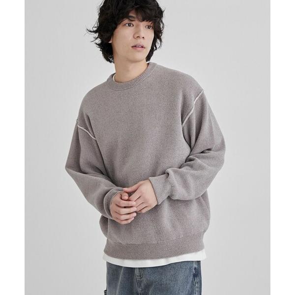 『タイムセール実施中』ZOZO問い合わせ番号:88503531ショップ:coen，コーエンブランド:coen，コーエン商品名:【洗える】ダブルフェイスクルーネックモールニットカテゴリ:トップス>ニット/セーターブランド品番:75306...