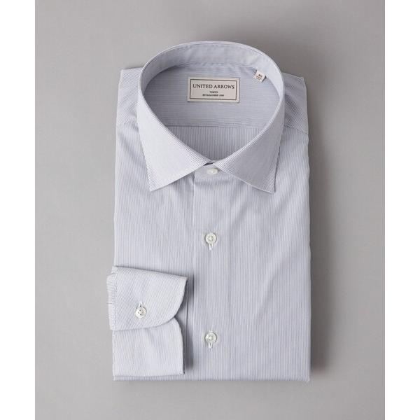 『タイムセール実施中』ZOZO問い合わせ番号:88596090ショップ:UNITED ARROWS，ユナイテッドアローズブランド:UNITED ARROWS，ユナイテッドアローズ商品名:SOKTAS ヘアラインストライプ セミワイドカラーシ...