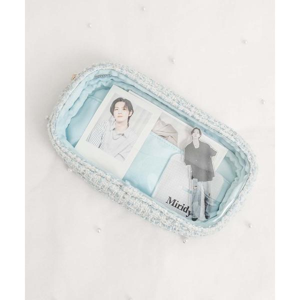 『セール実施中』ZOZO問い合わせ番号:88599291ショップ:apres jour，アプレジュールブランド:Miridy，ミリディー商品名:【apres jour×Miridy】ツイードマルチポーチカテゴリ:財布/小物>ポーチブラ...