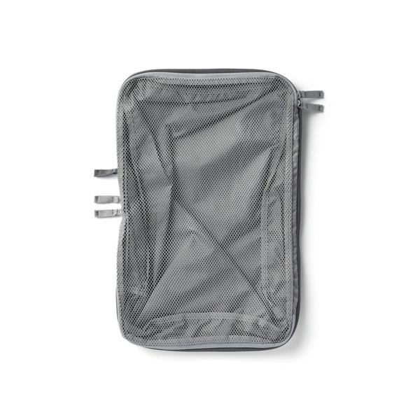 ZOZO問い合わせ番号:88672934ショップ:無印良品，ムジルシリョウヒンブランド:無印良品，ムジルシリョウヒン商品名:ポリエステル仕分けケース圧縮タイプ　Ｍ　約２６×４０×１０ｃｍカテゴリ:雑貨/ホビー>トラベルグッズブランド品...