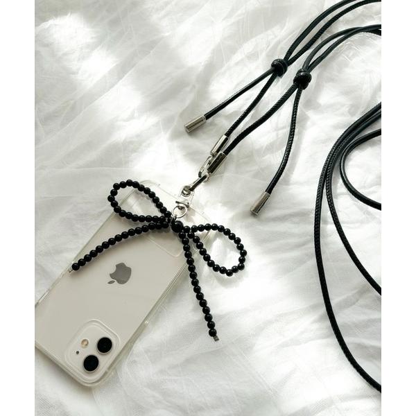 『タイムセール実施中』ZOZO問い合わせ番号:88710018ショップ:FUNALIVE，ファンアライブブランド:lit.Cy，リットシー，FUNALIVE，ファンアライブ商品名:ボールチェーンリボン  スマホショルダー ストラップカテゴリ...