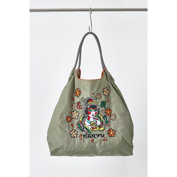 トートバッグ 大きめ KARYU × Ball＆Chain コラボレーションBAG Lサイズ レディース メンズ
