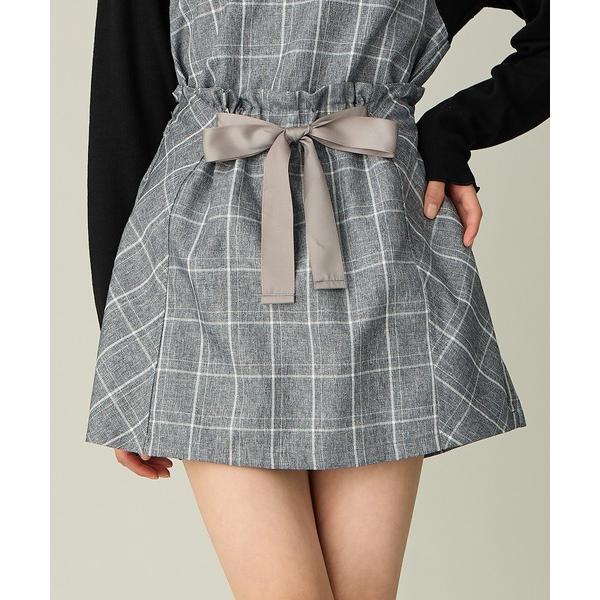 『タイムセール実施中』ZOZO問い合わせ番号:88805467ショップ:cross marche，クロスマルシェブランド:Amourire girl，アムリールガール，cross marche，クロスマルシェ商品名:【セットアップ可】チェッ...