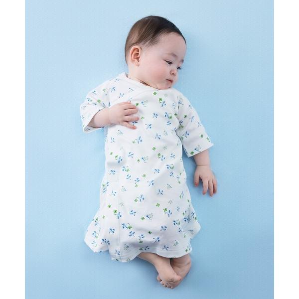 『タイムセール実施中』※このアイテムは返品・交換対象外商品です。ZOZO問い合わせ番号:88872878ショップ:Combi mini，コンビミニブランド:combimini，コンビミニ商品名:ラップドレス（しあわせの青い鳥）カテゴリ:ママ...