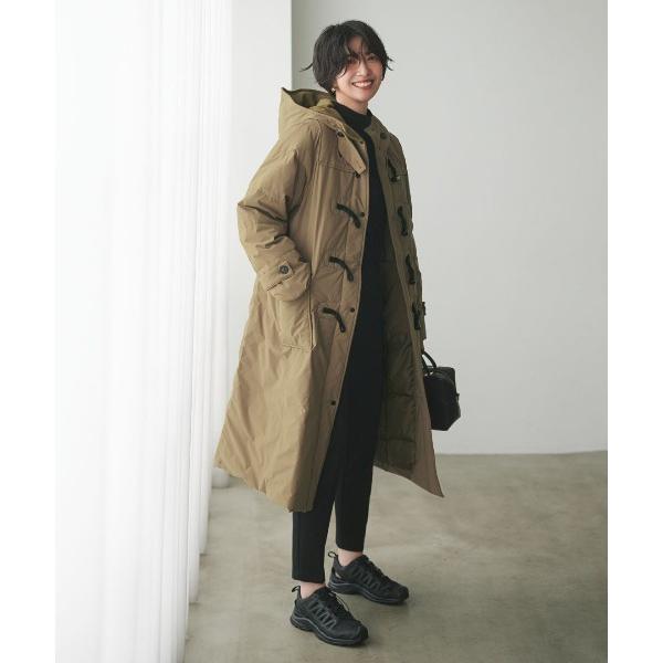 ZOZO問い合わせ番号:88906752ショップ:FELISSIMO，フェリシモブランド:Live in comfort，リブインコンフォート商品名:リブ　イン　コンフォート　くぼっち★とコラボ　軽やかにこなれ見えする　撥水ロングダッフルダ...