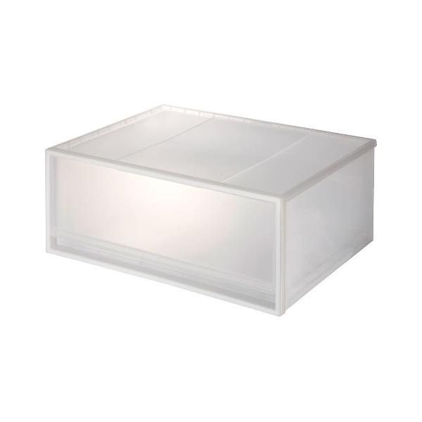 ZOZO問い合わせ番号:88939853ショップ:無印良品，ムジルシリョウヒンブランド:無印良品，ムジルシリョウヒン商品名:〔旧サイズ：引出式・横ワイド・大〕ポリプロピレン　収納ケース　ワイド　　中　約幅５５×奥行４４．５×高さ２４ｃｍカテ...