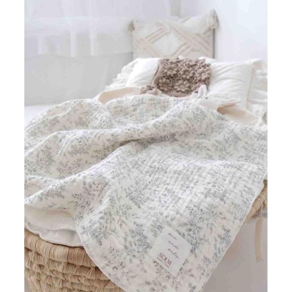 ZOZO問い合わせ番号:89072877ショップ:TONE，トーンブランド:solm，ソルム，tone，トーン商品名:【solm.】ガーゼケット　floret blanketカテゴリ:ママ＆ベビー>ベビー寝具/家具ブランド品番:flo...