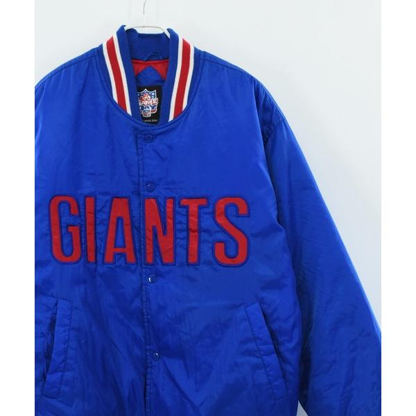ナイロンジャケット 「ヴィンテージ古着」NFL GIANTS ナイロンスタジアムジャンパー メンズ レディース