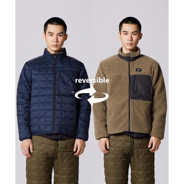 ZOZO問い合わせ番号:89302884ショップ:TAION，タイオンブランド:TAION，タイオン商品名:【TAION(タイオン)】〈ユニセックス〉 マウンテン リバーシブル ハイネック ライトダウン×ソフトボア ジャケットカテゴリ:ジャ...