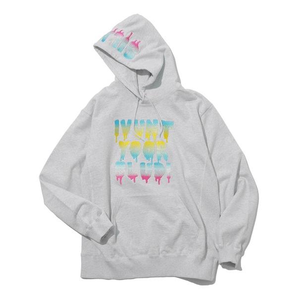 パーカー GRADATION EMBROIDERY HOODIE メンズ レディース