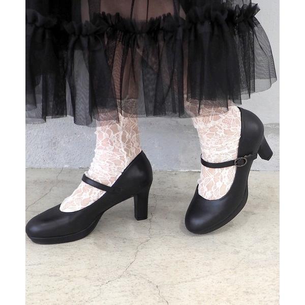パンプス 厚底ストラップパンプス　8890889