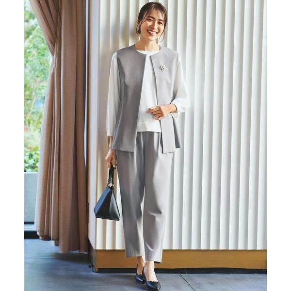 『セール実施中』ZOZO問い合わせ番号:89501689ショップ:ANY，エニィブランド:ANY，エニィ商品名:【3SET】セレモニー3点セット（ブラウス＋ジレ＋パンツ）カテゴリ:ジャケット/アウター>セットアップブランド品番:OPF...