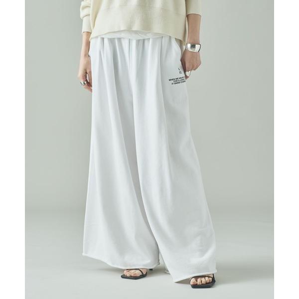 ZOZO問い合わせ番号:89505682ショップ:Curensology，カレンソロジーブランド:Curensology，カレンソロジー商品名:Curensology(カレンソロジー)/＜＆RC＞フレンチテリーワイドパンツカテゴリ:パンツ&...