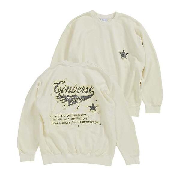 トレーナー スウェット PIGMENT DYE CONSTELLATION SWEAT レディース メンズ