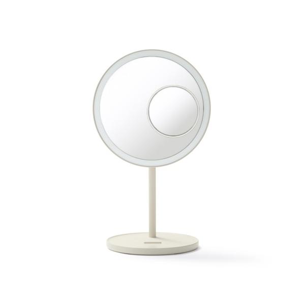 ZOZO問い合わせ番号:89632165ショップ:無印良品，ムジルシリョウヒンブランド:無印良品，ムジルシリョウヒン商品名:コードレスＬＥＤライト付ミラー　５倍拡大鏡付／ＭＪ−ＬＭＲ１カテゴリ:PC・スマホグッズ/家電>生活家電ブラン...