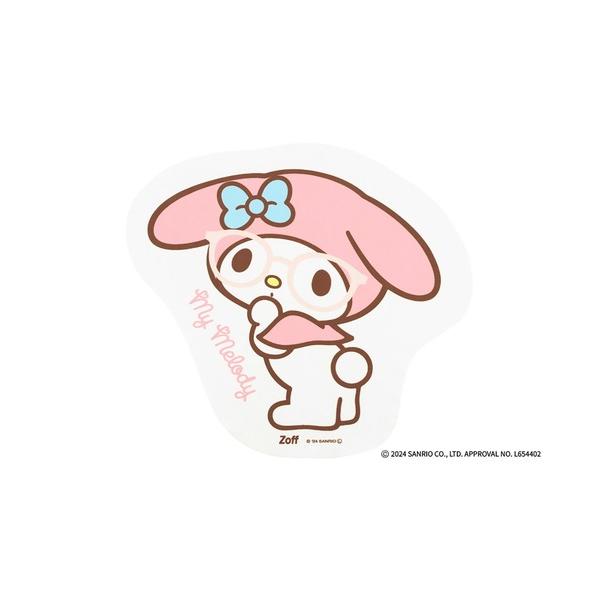 ZOZO問い合わせ番号:89700716ショップ:Zoff，ゾフブランド:Zoff，ゾフ商品名:【シナモロール モデル】ダイカットクロス｜Zoff｜Sanrio Charactersカテゴリ:ファッション雑貨>メガネブランド品番:Z0...