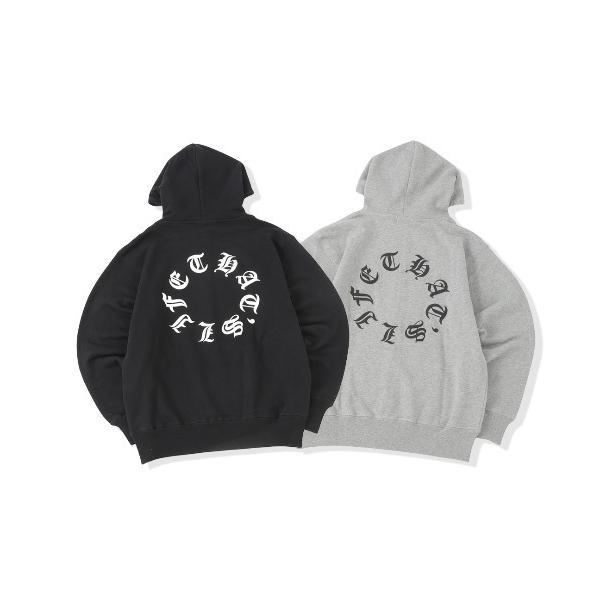 ZOZO問い合わせ番号:89892690ショップ:INTER FACTORY，インターファクトリーブランド:That's life，ザッツライフ商品名:HEAVY WEIGHT 12.7oz CIRCLE LOGO ZIP HOODIE 長...