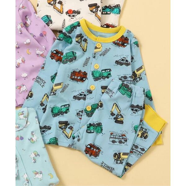 『セール実施中』ZOZO問い合わせ番号:89892832ショップ:F.O.Online Store，エフオーオンラインストアブランド:BREEZE，ブリーズ商品名:【ジュニア対応】働く車総柄パジャマカテゴリ:ルームウェア>ルームウェア...